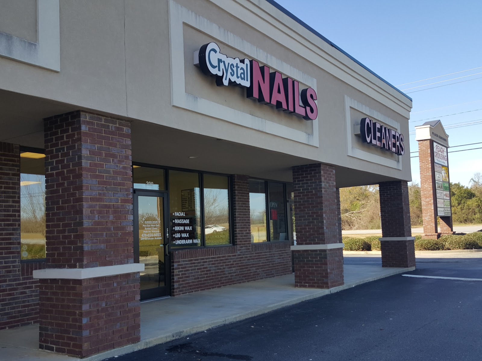 Crystal Nail nail work in Byron, Georgia